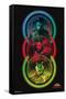 Marvel Doctor Strange in the Multiverse of Madness - Tricolor-Trends International-Framed Stretched Canvas