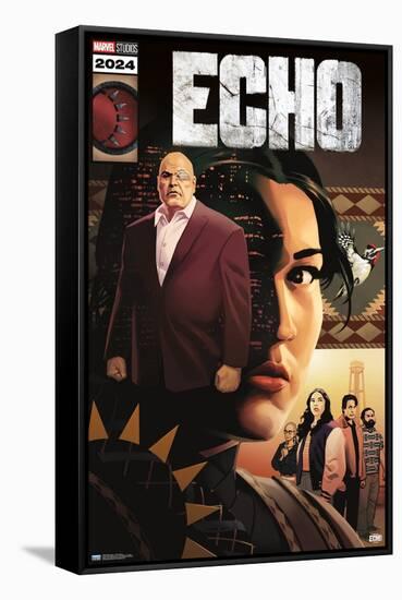 Marvel Echo - Comic Cover-Trends International-Framed Stretched Canvas