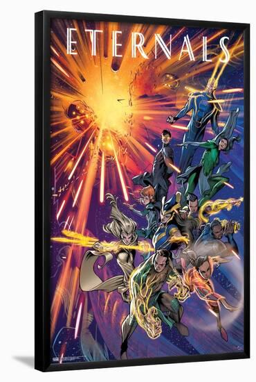 Marvel Eternals - Immortals Walk Comic-Trends International-Framed Poster