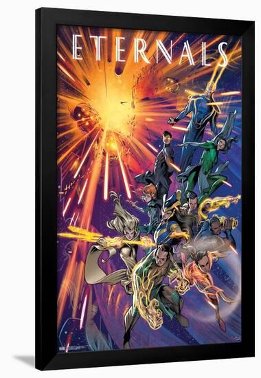 Marvel Eternals - Immortals Walk Comic-Trends International-Framed Poster