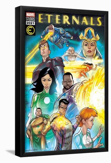 Marvel Eternals - Space Comic-Trends International-Framed Poster