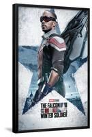 Marvel Falcon and Winter Soldier - Falcon  One Sheet-Trends International-Framed Poster