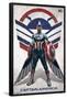 Marvel Falcon and Winter Soldier - Falcon Portrait-Trends International-Framed Poster
