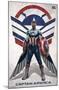 Marvel Falcon and Winter Soldier - Falcon Portrait-Trends International-Mounted Poster