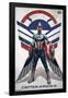 Marvel Falcon and Winter Soldier - Falcon Portrait-Trends International-Framed Poster