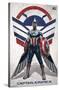 Marvel Falcon and Winter Soldier - Falcon Portrait-Trends International-Stretched Canvas