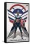Marvel Falcon and Winter Soldier - Falcon Portrait-Trends International-Framed Stretched Canvas