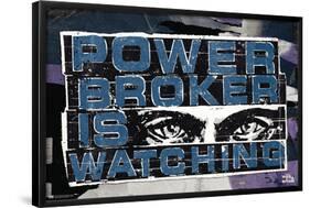 Marvel Falcon and Winter Soldier - Power Broker Watching 1-Trends International-Framed Poster