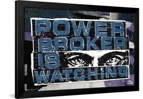 Marvel Falcon and Winter Soldier - Power Broker Watching 1-Trends International-Framed Poster