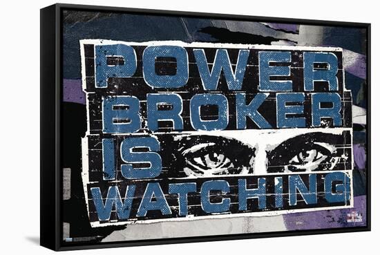 Marvel Falcon and Winter Soldier - Power Broker Watching 1-Trends International-Framed Stretched Canvas