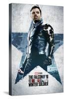 Marvel Falcon and Winter Soldier - Winter Soldier One Sheet-Trends International-Stretched Canvas