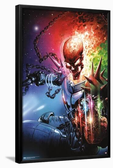 Marvel Ghost Rider - Cosmic Ghost Rider Destroys Marvel History #1-Trends International-Framed Poster