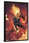 Marvel Ghost Rider - Flaming Chain-Trends International-Framed Poster