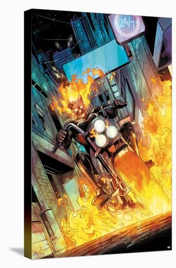 Marvel Ghost Rider - Ghost Rider #18-Trends International-Stretched Canvas