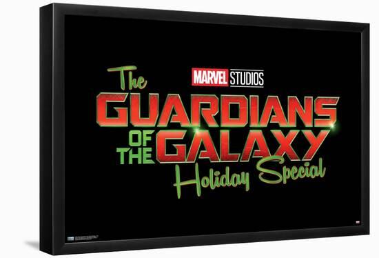 Marvel Guardians of the Galaxy Holiday Special - Logo-Trends International-Framed Poster