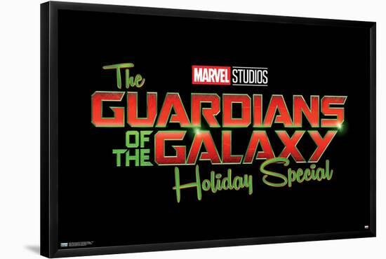 Marvel Guardians of the Galaxy Holiday Special - Logo-Trends International-Framed Poster