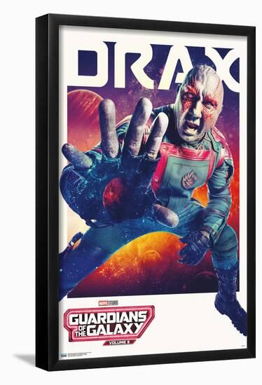 Marvel Guardians of the Galaxy Vol. 3 - Drax One Sheet-Trends International-Framed Poster