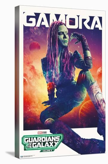 Marvel Guardians of the Galaxy Vol. 3 - Gamora One Sheet-Trends International-Stretched Canvas