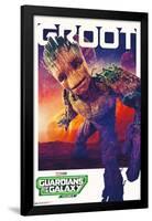 Marvel Guardians of the Galaxy Vol. 3 - Groot One Sheet-Trends International-Framed Poster