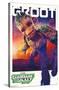 Marvel Guardians of the Galaxy Vol. 3 - Groot One Sheet-Trends International-Stretched Canvas