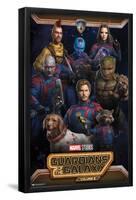 Marvel Guardians of the Galaxy Vol 3 - Group-Trends International-Framed Poster