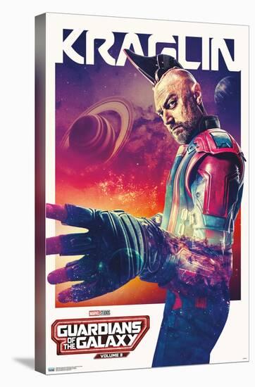 Marvel Guardians of the Galaxy Vol. 3 - Kraglin One Sheet-Trends International-Stretched Canvas