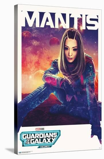 Marvel Guardians of the Galaxy Vol. 3 - Mantis One Sheet-Trends International-Stretched Canvas