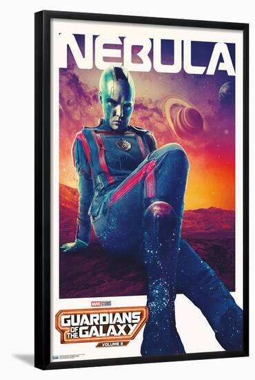 Marvel Guardians of the Galaxy Vol. 3 - Nebula One Sheet-Trends International-Framed Poster