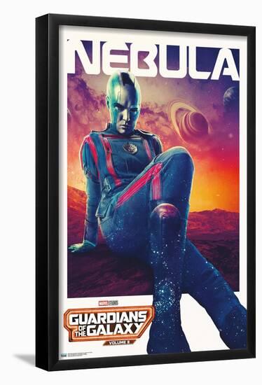 Marvel Guardians of the Galaxy Vol. 3 - Nebula One Sheet-Trends International-Framed Poster