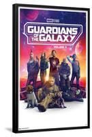 Marvel Guardians of the Galaxy Vol 3 - One Sheet-Trends International-Framed Poster