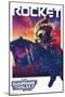 Marvel Guardians of the Galaxy Vol. 3 - Rocket One Sheet-Trends International-Mounted Poster