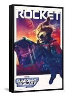 Marvel Guardians of the Galaxy Vol. 3 - Rocket One Sheet-Trends International-Framed Stretched Canvas