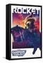 Marvel Guardians of the Galaxy Vol. 3 - Rocket One Sheet-Trends International-Framed Stretched Canvas