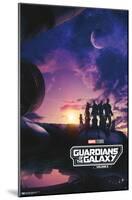 Marvel Guardians of the Galaxy Vol. 3 - Teaser One Sheet-Trends International-Mounted Poster