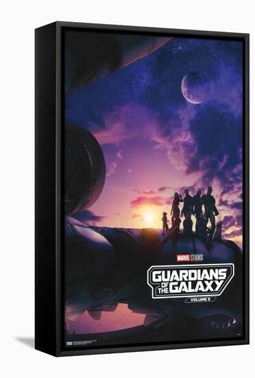Marvel Guardians of the Galaxy Vol. 3 - Teaser One Sheet-Trends International-Framed Stretched Canvas