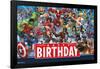 Marvel - Happy Birthday-Trends International-Framed Poster