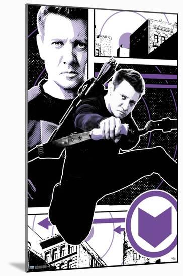 Marvel Hawkeye - Hawkeye Bow-Trends International-Mounted Poster