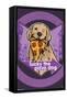 Marvel Hawkeye - Lucky (Pizza Dog) Graphic-Trends International-Framed Stretched Canvas