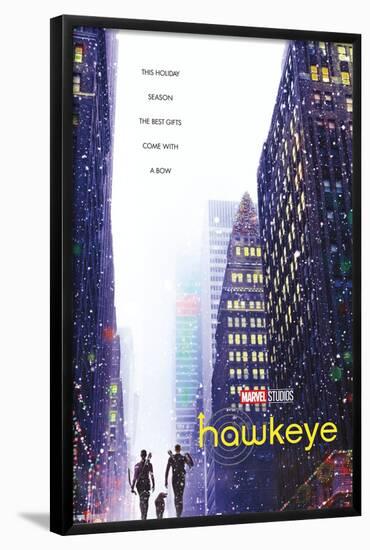 Marvel Hawkeye - Street One Sheet-Trends International-Framed Poster