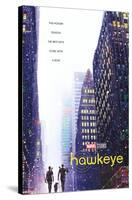 Marvel Hawkeye - Street One Sheet-Trends International-Stretched Canvas