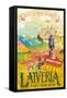 Marvel: Hero Lands - Latveria-Trends International-Framed Stretched Canvas