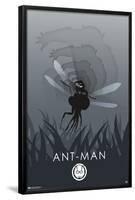Marvel Heroic Silhouette - Ant-Man-Trends International-Framed Poster