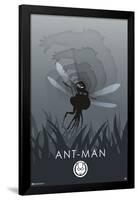 Marvel Heroic Silhouette - Ant-Man-Trends International-Framed Poster