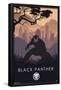 Marvel Heroic Silhouette - Black Panther-Trends International-Framed Poster