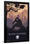 Marvel Heroic Silhouette - Black Panther-Trends International-Framed Poster