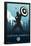 Marvel Heroic Silhouette - Captain America-Trends International-Framed Poster