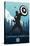 Marvel Heroic Silhouette - Captain America-Trends International-Stretched Canvas