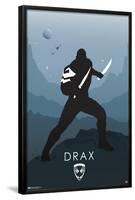 Marvel Heroic Silhouette - Drax-Trends International-Framed Poster
