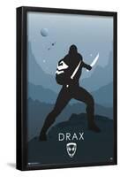 Marvel Heroic Silhouette - Drax-Trends International-Framed Poster