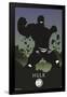 Marvel Heroic Silhouette - Hulk-Trends International-Framed Poster